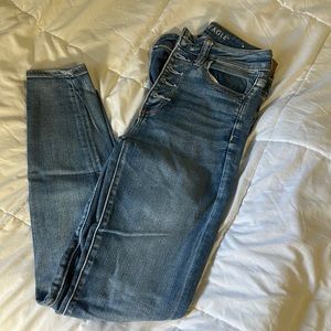 American eagle jeans (high waisted)